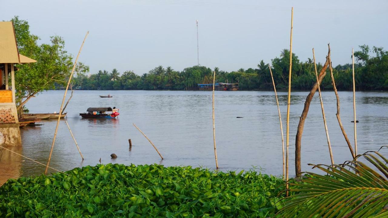 Hong Thai River Side Homestay Ben Tre Buitenkant foto