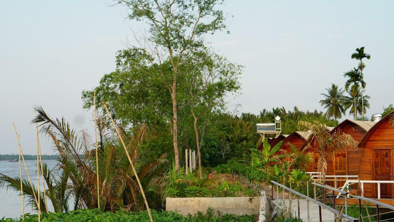 Hong Thai River Side Homestay Ben Tre Buitenkant foto
